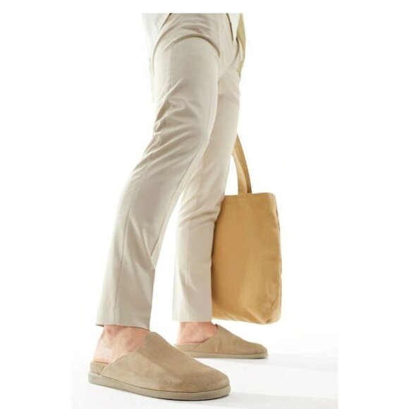 Vince Decker Mens Slip On Decker Suede Mules/ Camel / Size 11 / msrp $275 - Picture 13 of 13